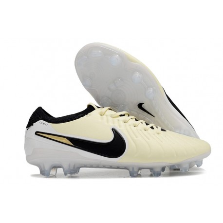 Scarpe da Calcio Nike Tiempo Legend 10 Elite FG Lemonade Nero