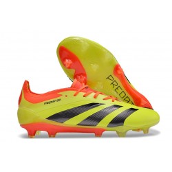 Adidas Predator Elite FG Giallo Nero Rosso