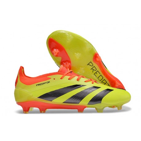 Adidas Predator Elite FG Giallo Nero Rosso