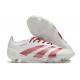 Adidas Predator Elite FG Bianco Rosso