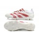 Adidas Predator Elite FG Bianco Rosso