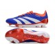 Adidas Predator Elite FG Blu Bianco Rosso