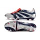 adidas Predator Elite Foldover Tongue FG Argento Nero Rosso