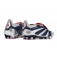 adidas Predator Elite Foldover Tongue FG Argento Nero Rosso