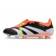 adidas Predator Elite Foldover Tongue FG Nero Core Bianco Rosso Solare