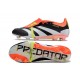 adidas Predator Elite Foldover Tongue FG Nero Core Bianco Rosso Solare