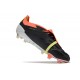 adidas Predator Elite Foldover Tongue FG Nero Core Bianco Rosso Solare