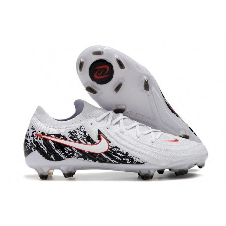 Nike Phantom GX 2 Elite FG Bianco Nero Rosso