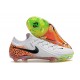 Nike Phantom GX 2 Elite FG Bianco Nero Arancione