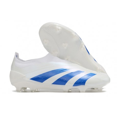 Scarpe Adidas Predator 24 Elite FG Bianco Blu
