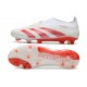 Scarpe Adidas Predator 24 Elite FG Bianco Rosso