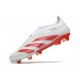 Scarpe Adidas Predator 24 Elite FG Bianco Rosso