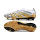Scarpe Adidas Predator 24 Elite FG Oro Bianco Grigio