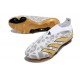 Scarpe Adidas Predator 24 Elite FG Oro Bianco Grigio