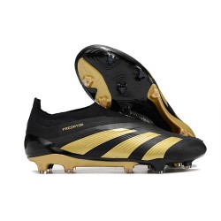 Scarpe Adidas Predator 24 Elite FG Nero Oro
