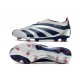 Scarpe Adidas Predator 24 Elite FG Argento Nero Rosso