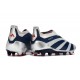 Scarpe Adidas Predator 24 Elite FG Argento Nero Rosso