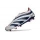 Scarpe Adidas Predator 24 Elite FG Argento Nero Rosso