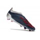 Scarpe Adidas Predator 24 Elite FG Argento Nero Rosso