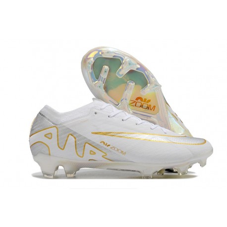 Scarpa Nike Zoom Mercurial Vapor 15 Elite FG Bianco Oro