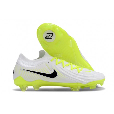 Nike Phantom GX 2 Elite FG Bianco Giallo Nero