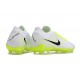 Nike Phantom GX 2 Elite FG Bianco Giallo Nero
