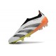 Scarpe Adidas Predator 24 Elite FG Bianco Nero Arancione