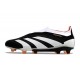 Scarpe Adidas Predator 24 Elite FG Nero Bianco Arancione