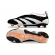 Scarpe Adidas Predator 24 Elite FG Nero Bianco Arancione