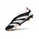Scarpe Adidas Predator 24 Elite FG Nero Bianco Arancione