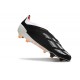 Scarpe Adidas Predator 24 Elite FG Nero Bianco Arancione
