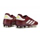 Adidas Copa Pure 2 Elite + FG Pelle Ombra Rosso Bianco Team Giallo Solare