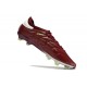 Adidas Copa Pure 2 Elite + FG Pelle Ombra Rosso Bianco Team Giallo Solare