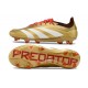 Adidas Predator Elite FG Oro Bianco Rosso