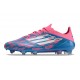 Scarpa adidas F50 Elite FG Solar Blu Ftwr Bianco Solar Rosa