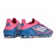 Scarpa adidas F50 Elite FG Solar Blu Ftwr Bianco Solar Rosa