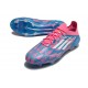 Scarpa adidas F50 Elite FG Solar Blu Ftwr Bianco Solar Rosa