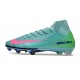 Scarpe Nike Zoom Mercurial Superfly 10 Elite FG Turchese Hyper Nero