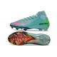Scarpe Nike Zoom Mercurial Superfly 10 Elite FG Turchese Hyper Nero