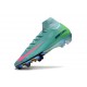 Scarpe Nike Zoom Mercurial Superfly 10 Elite FG Turchese Hyper Nero
