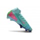 Scarpe Nike Zoom Mercurial Superfly 10 Elite FG Turchese Hyper Nero