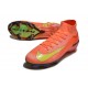 Scarpe Nike Zoom Mercurial Superfly 10 Elite FG Arancio Giallo