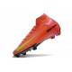 Scarpe Nike Zoom Mercurial Superfly 10 Elite FG Arancio Giallo