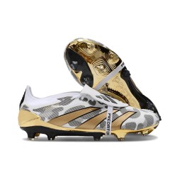 adidas Nuovo Predator 24 Elite FT FG Oro Metallizzato Bianco Grigio