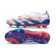 Scarpe Adidas Predator Elite LL FG Ftwr Bianco Solar Blu Solar Rosa