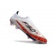 Scarpa adidas F50 + Laceless FG X Messi Bianco Rosso Nero