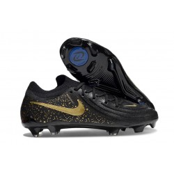 Nike Phantom Luna 2 L Elite FG Nero Oro Metallizzato