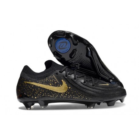 Nike Phantom Luna 2 L Elite FG Nero Oro Metallizzato
