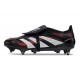 adidas Predator Elite Foldover Tongue FG Nero Grigio 4 Rosso Lucido