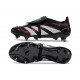 adidas Predator Elite Foldover Tongue FG Nero Grigio 4 Rosso Lucido